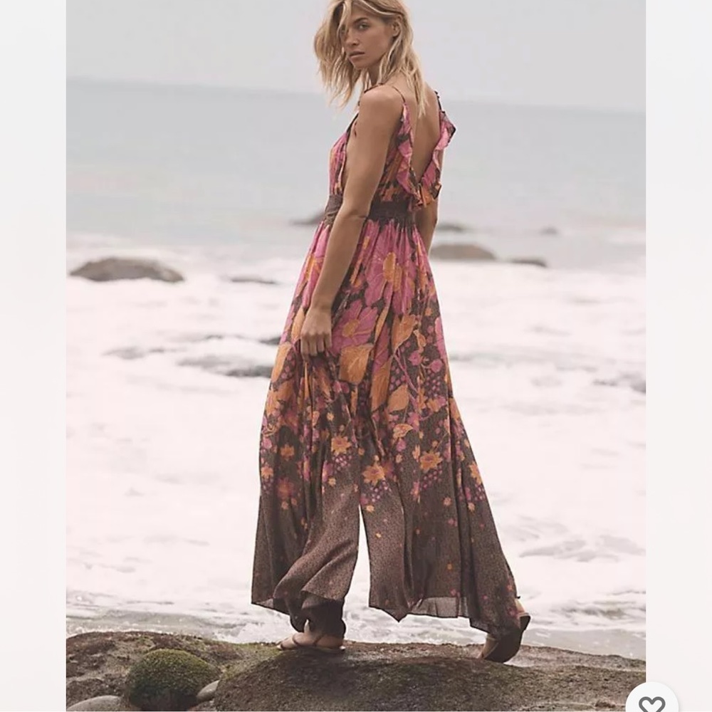 Free People Loreli Bold Printed Billowy Wide Leg … - image 3